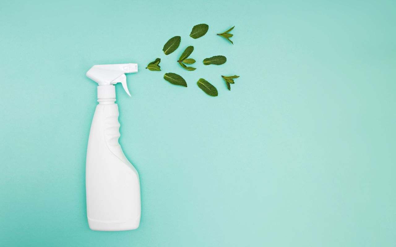 Green cleaning products for eco-friendly home cleaning.