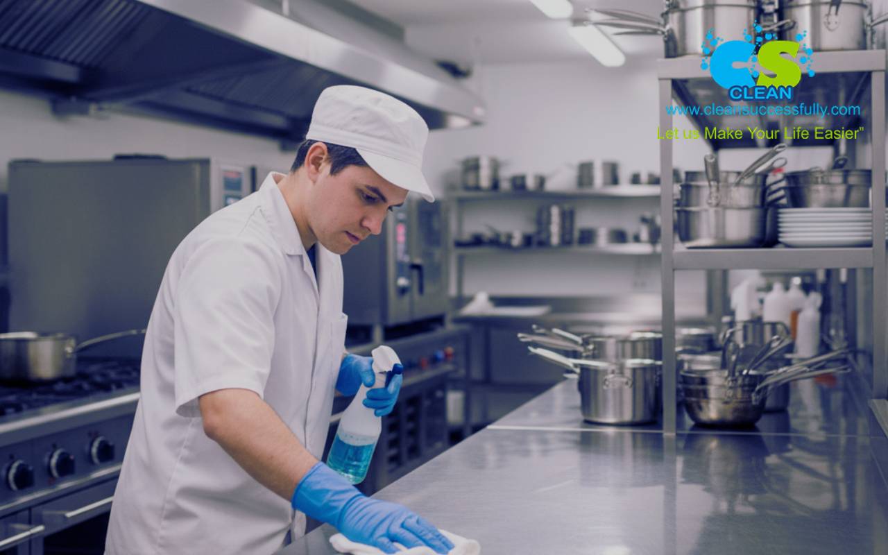 Professional cleaners answering questions to ask cleaning service about expertise